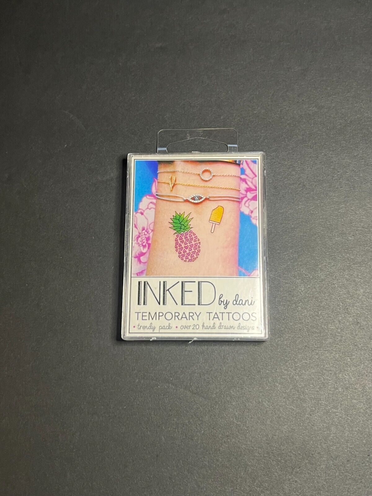 Inked by Dani 20 Hand Drawn Trendy Pack of Waterproof Temporary Tattoos