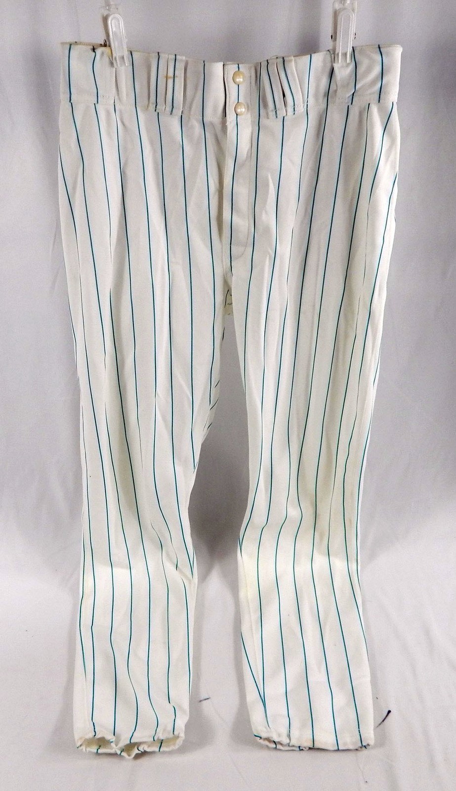 1998 Florida Marlins Game Used White Baseball Pants Size 36 725