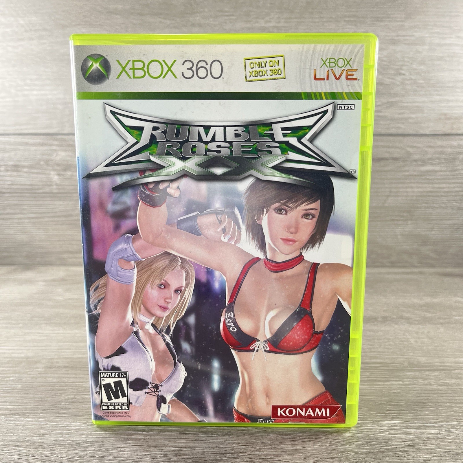 Rumble Roses XX (Microsoft Xbox 360, 2006) w/ Manual Tested Clean Disk