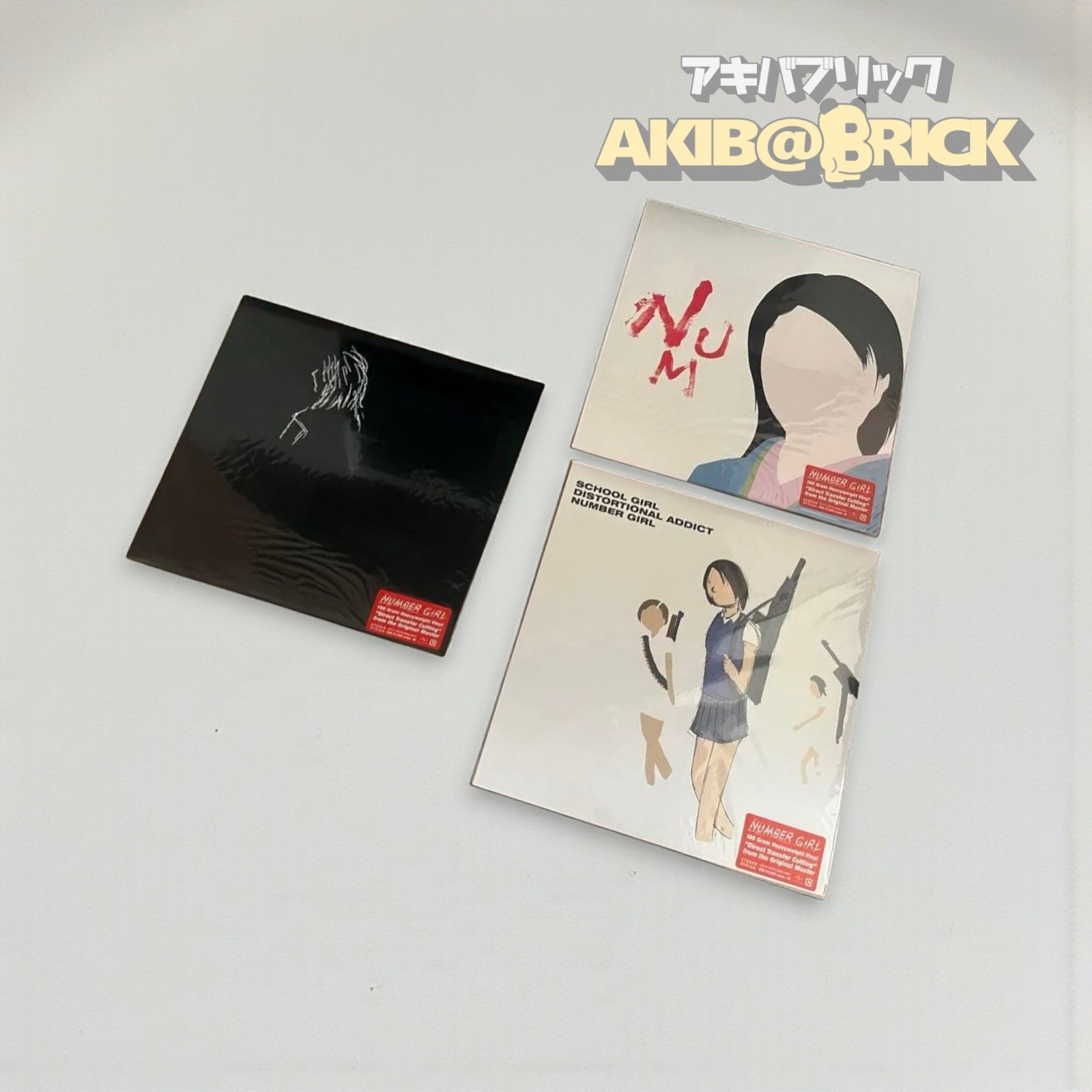 NUMBER GIRL Vinyl LP 3 Record Set SCHOOL GIRL, SAPPUKEI, NUM New Sealed Japan