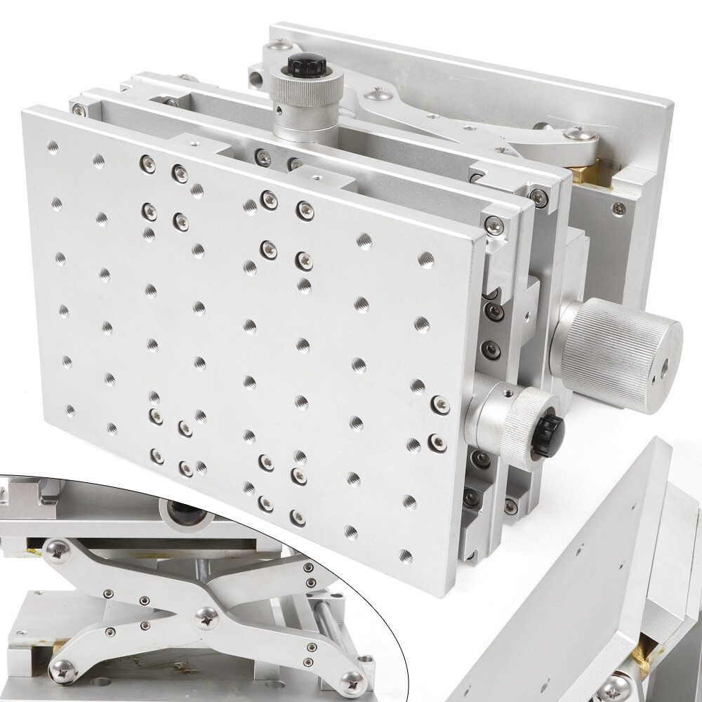 Optical Lab XYZ Axis 3D Workbench 3 Axis Moving Work Table Laser Marking Machine