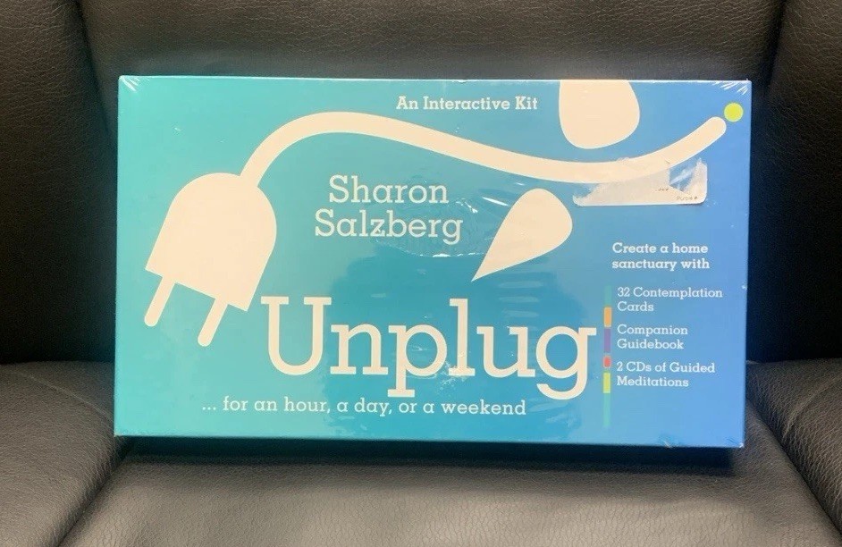 Unplug An Interactive Kit Giving Your Self A Break By Sharon Salzburg