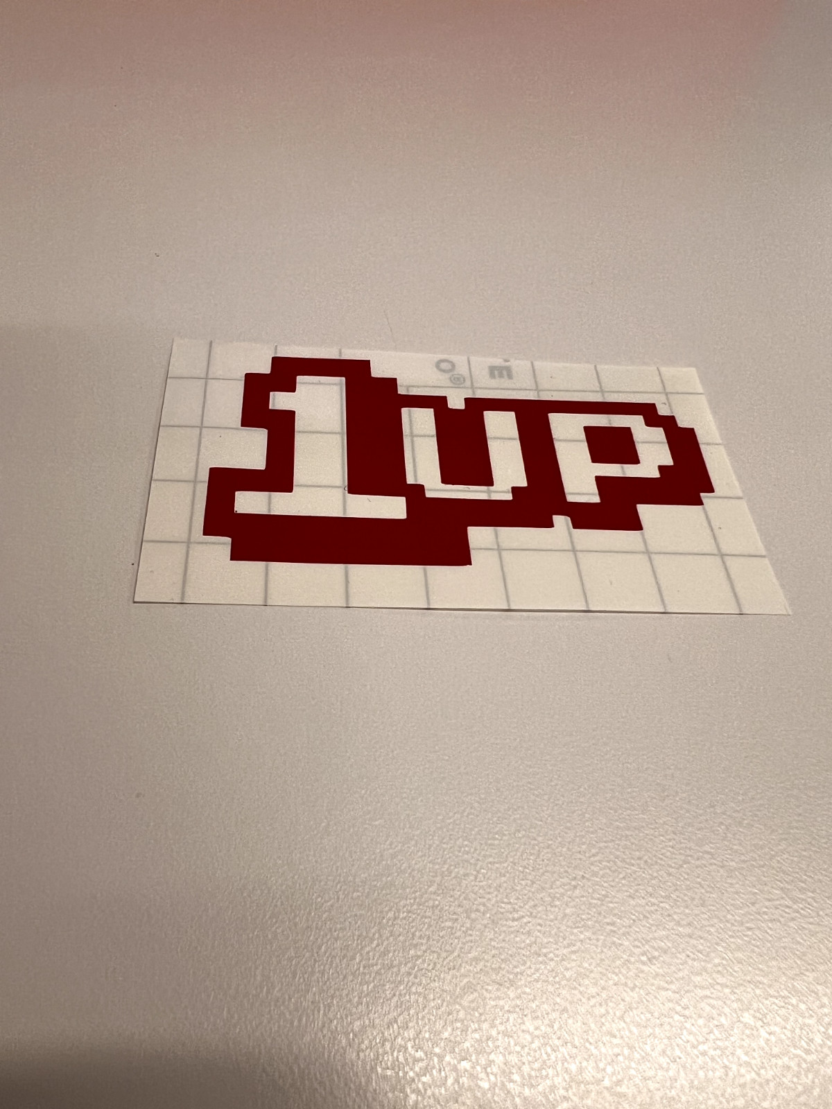 Vinyl Decal Sticker Waterproof Car Window Laptop Wall Graphic 8 bit 1up