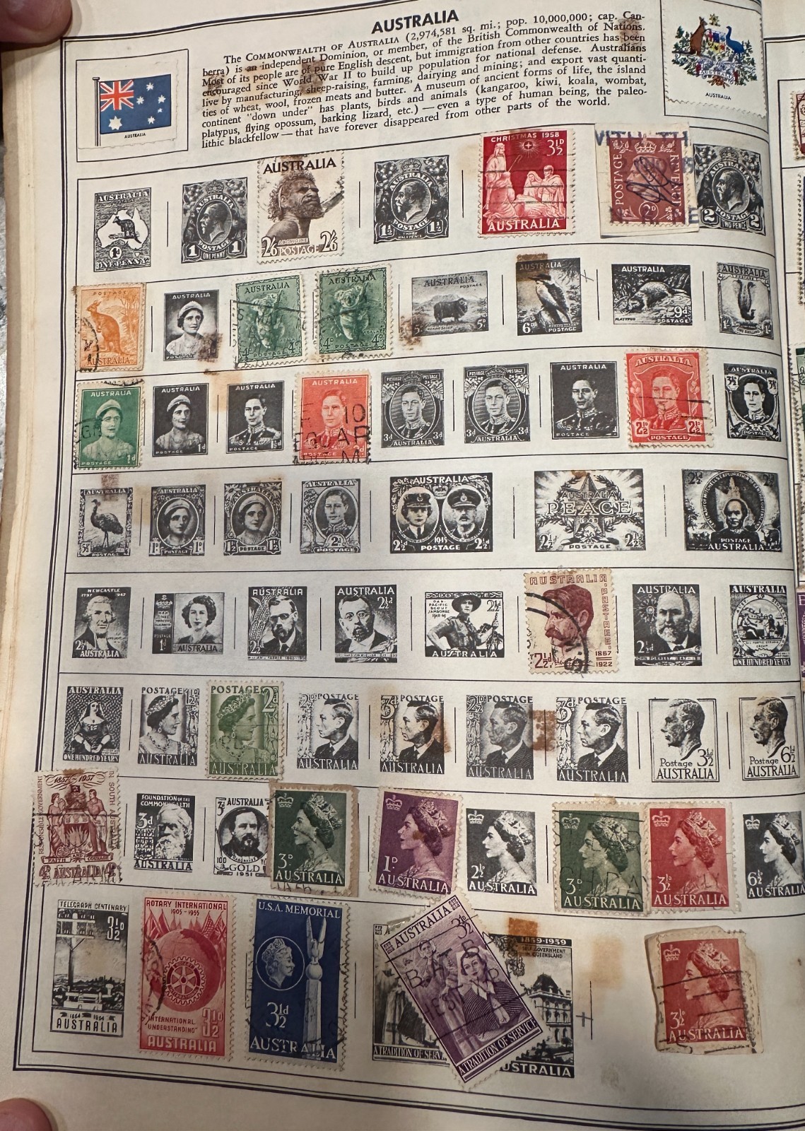 Australia Stamp Collection 