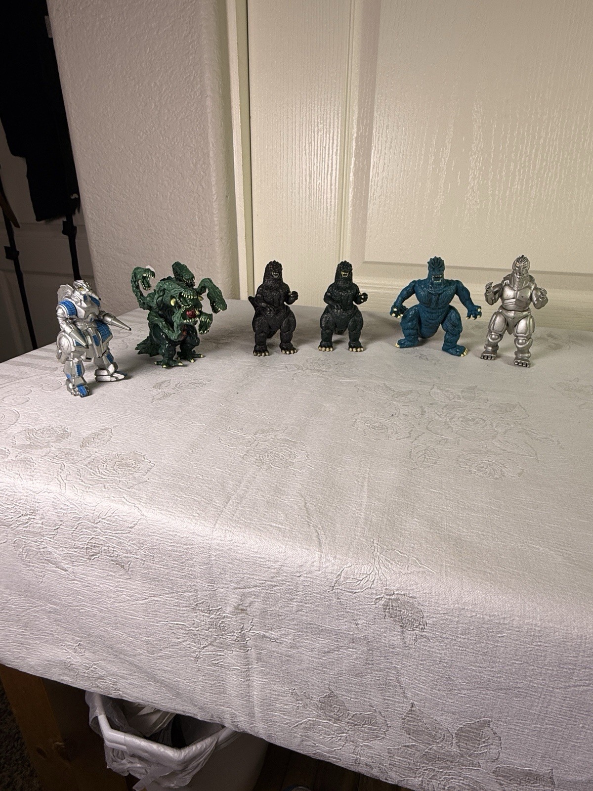 1990s Godzilla Kaiju Figure Lot Trendmasters Mechagodzilla SpaceGodzilla