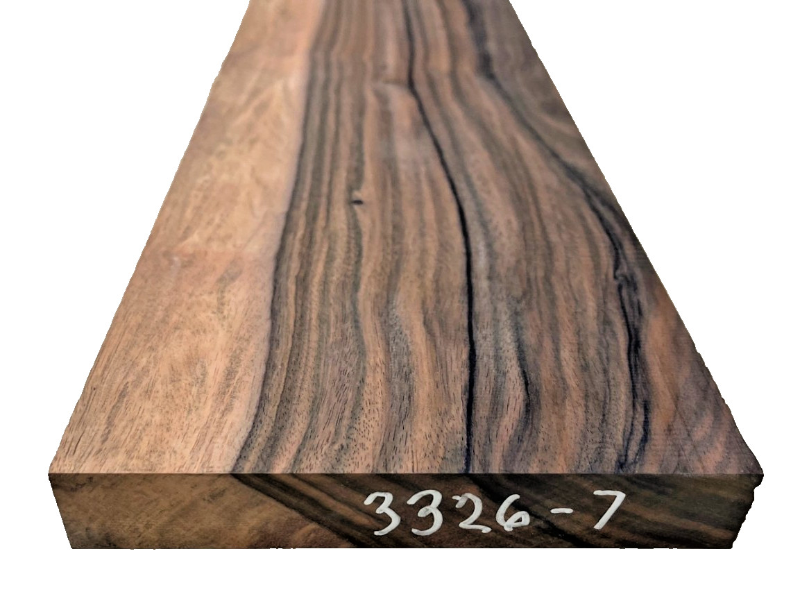 Super Malaysian Blackwood blank, scales, grips, 7/8 x 5 5/16 x 32 1/4" 3326-7