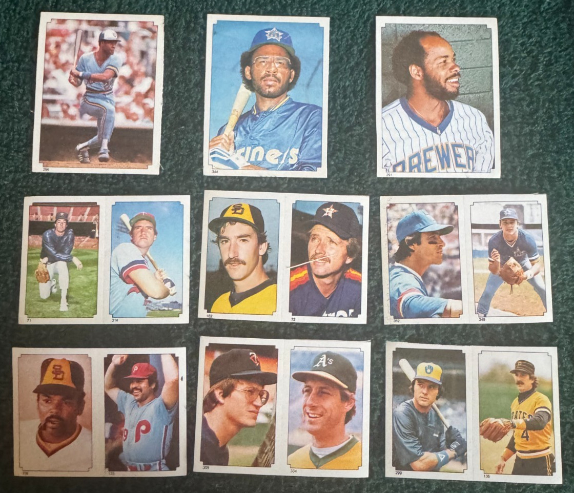 9 ~ 1984 TOPPSBASEBALL STICKERS ~ CHECK PICTURES ~ ~ ~ ~ ~ ~ ~ LOT 3