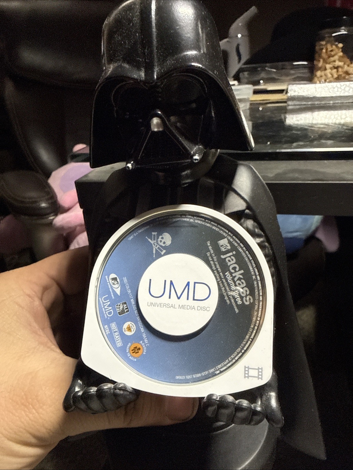 Jackass Volume Three 3 (Sony PlayStation Portable, PSP UMD Video 2002) disc only