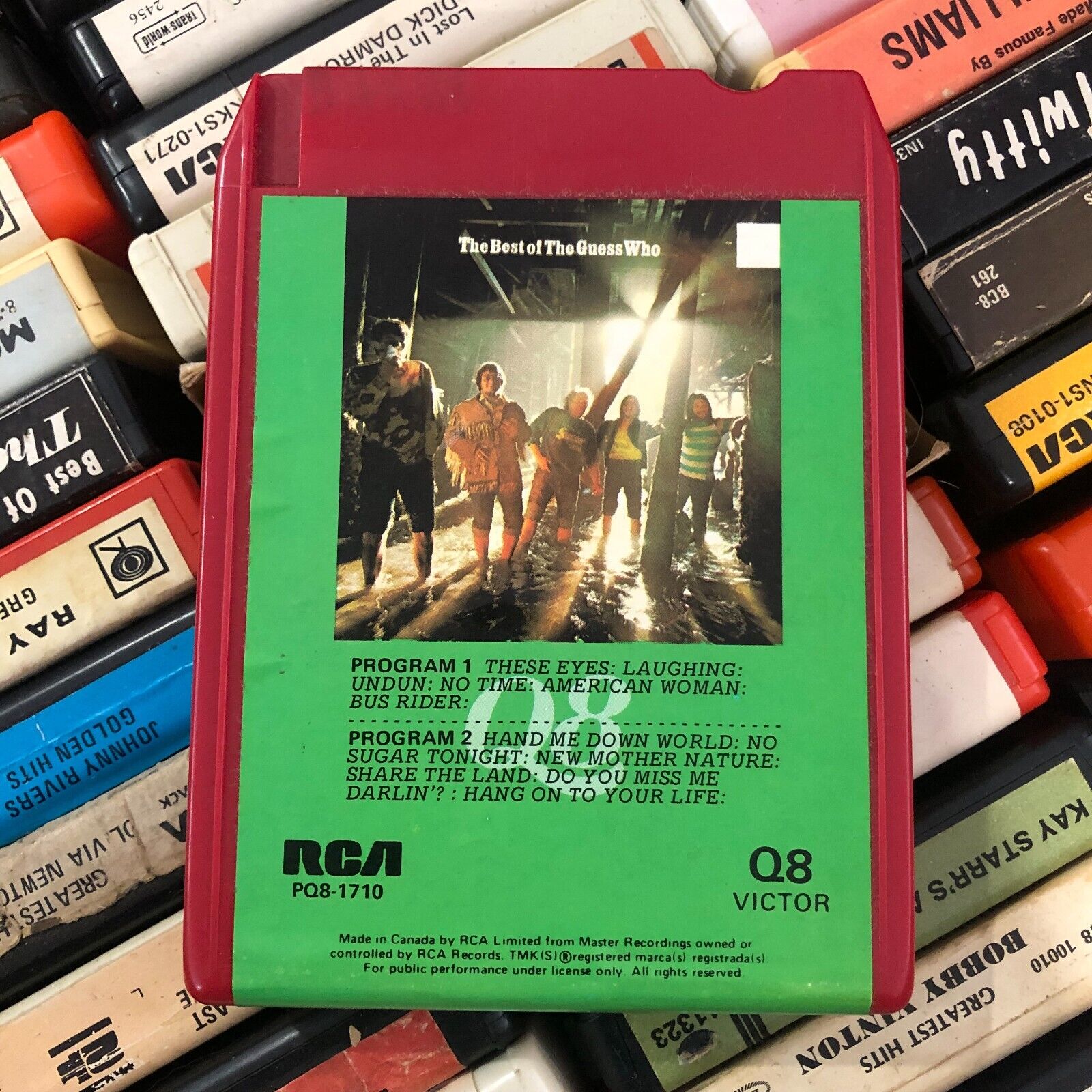 The Guess Who : The Best of (1973), Quadraphonic 8 Track Canadian Release