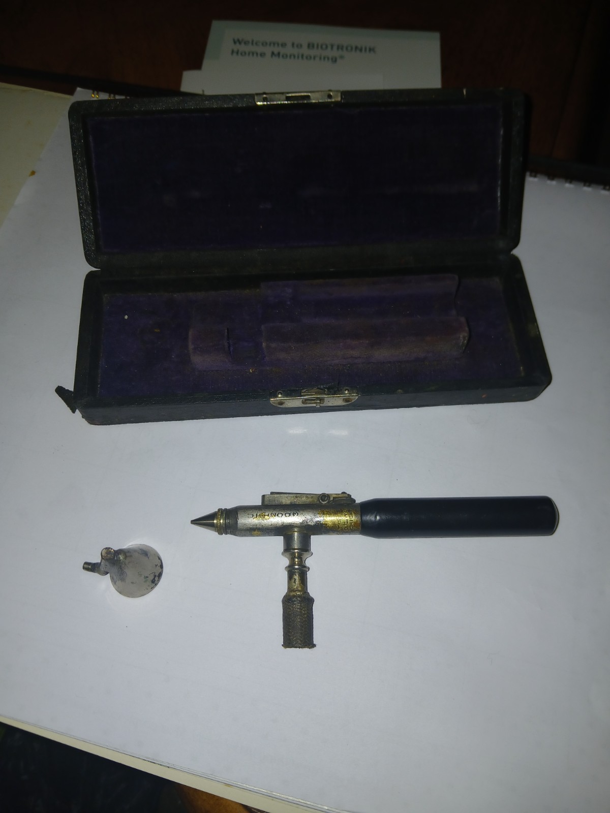 rare antique vintage airbrush tatoo pen
