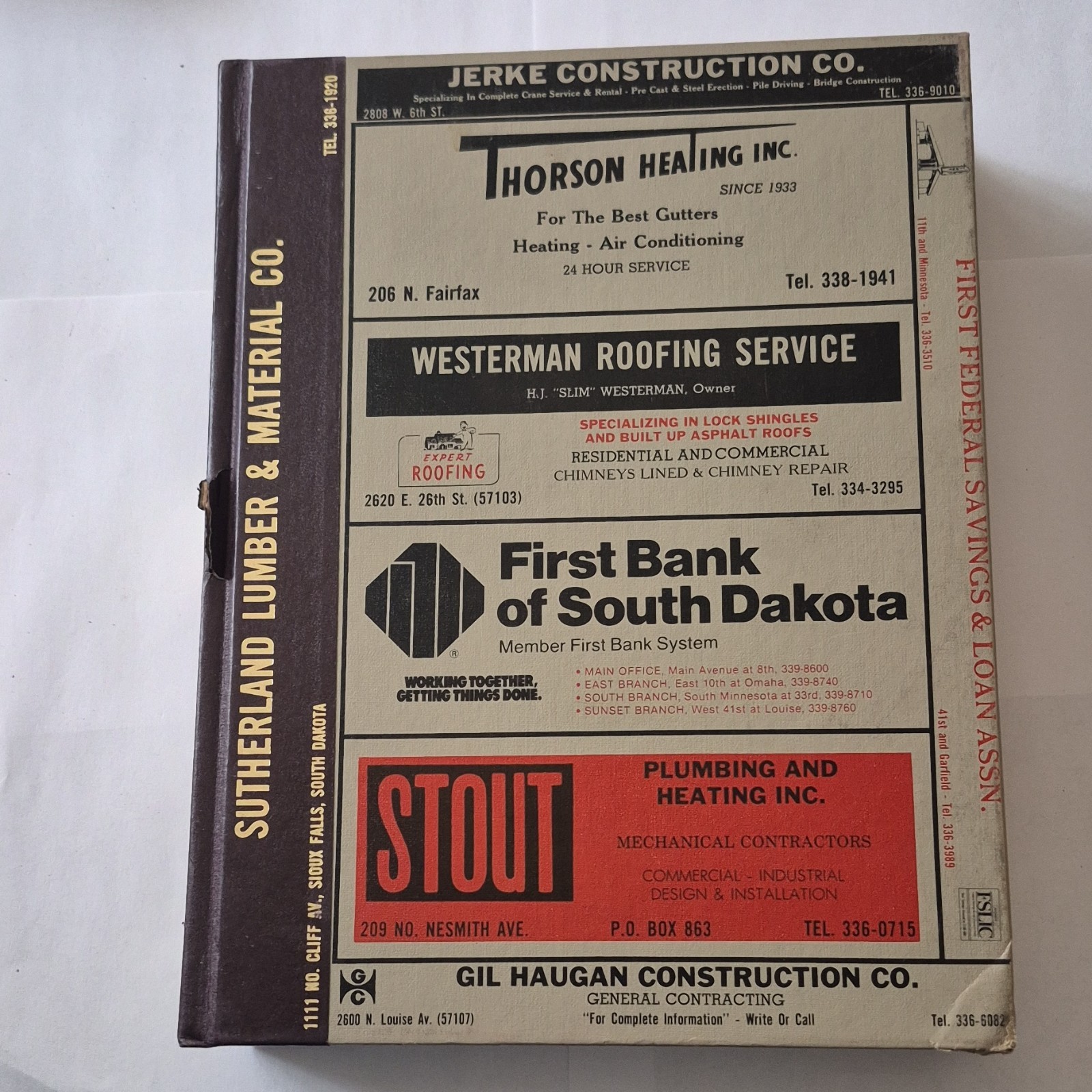 R.L. Polk & Co. Sioux Falls South Dakota City Directory 1982