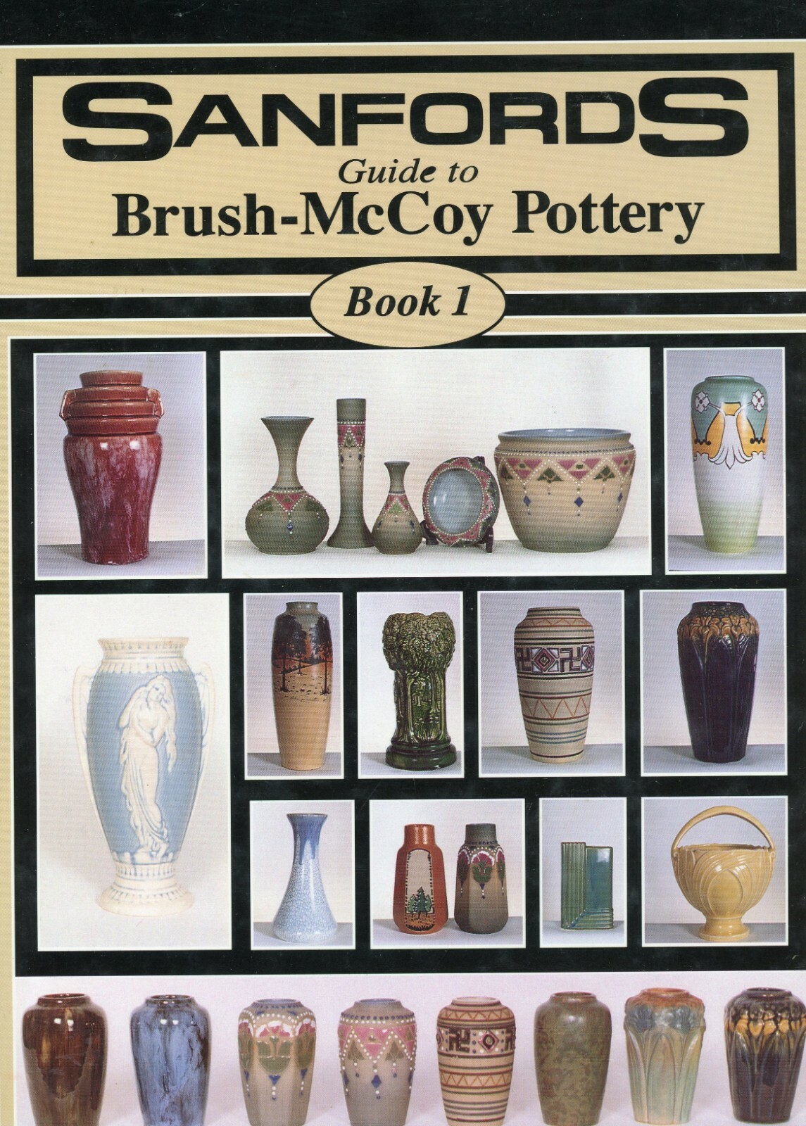 Brush-McCoy Pottery - History Types Dates /  Illustrated Book + Values