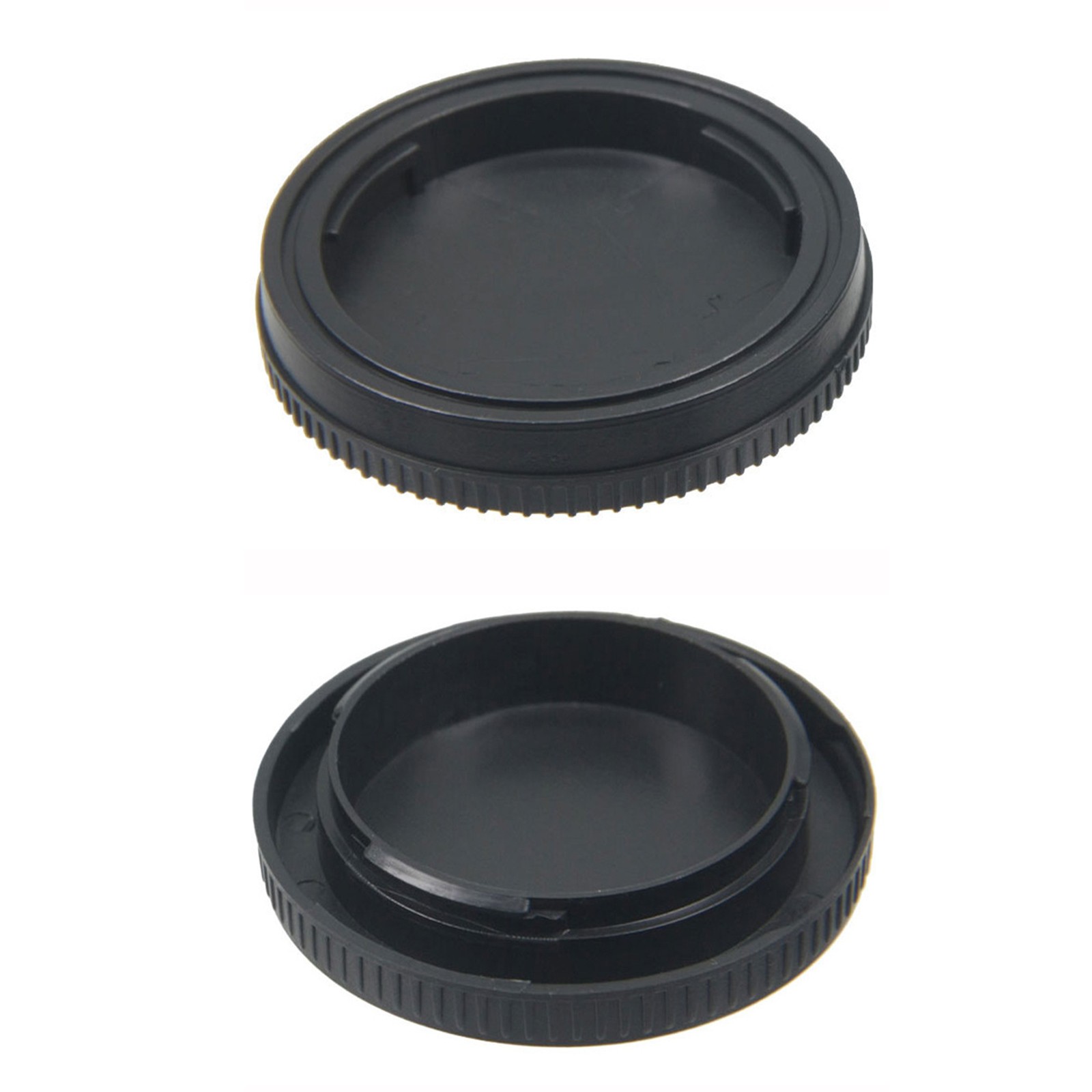 Camera Body Front Cap+Rear Lens Cover For Sony A6300 A6000 A6400 A7R2 A7M3 ILD