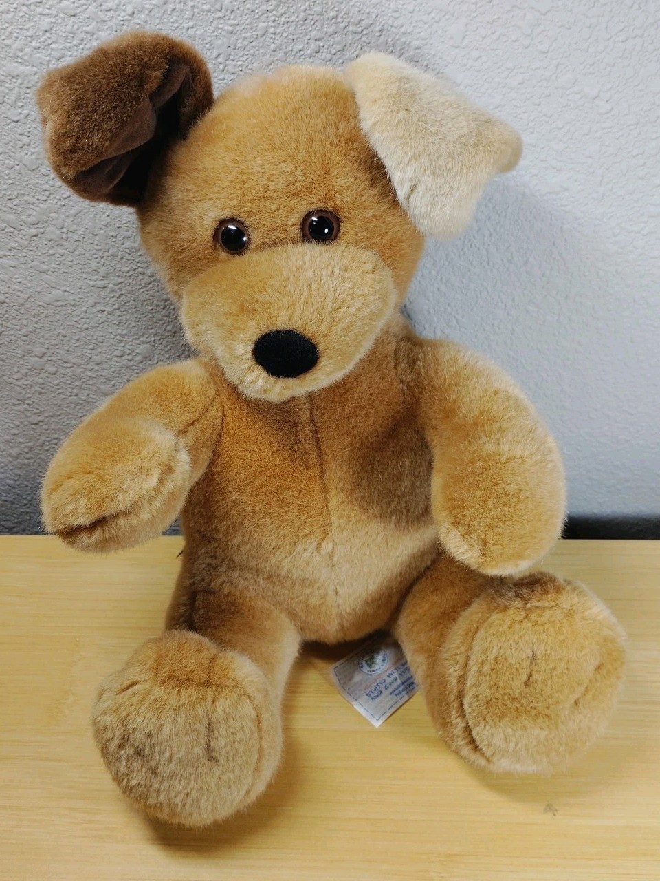 Build A Bear Retired Brown Sugar Floppy Ear Tan Puppy Dog Plush Stuffed Animal 