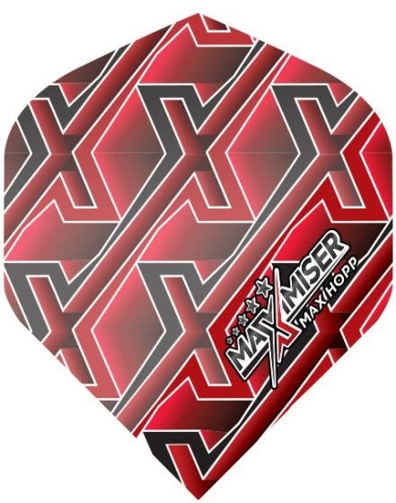 Bull's Powermax P Max Hopp Red Standard Dart Flights