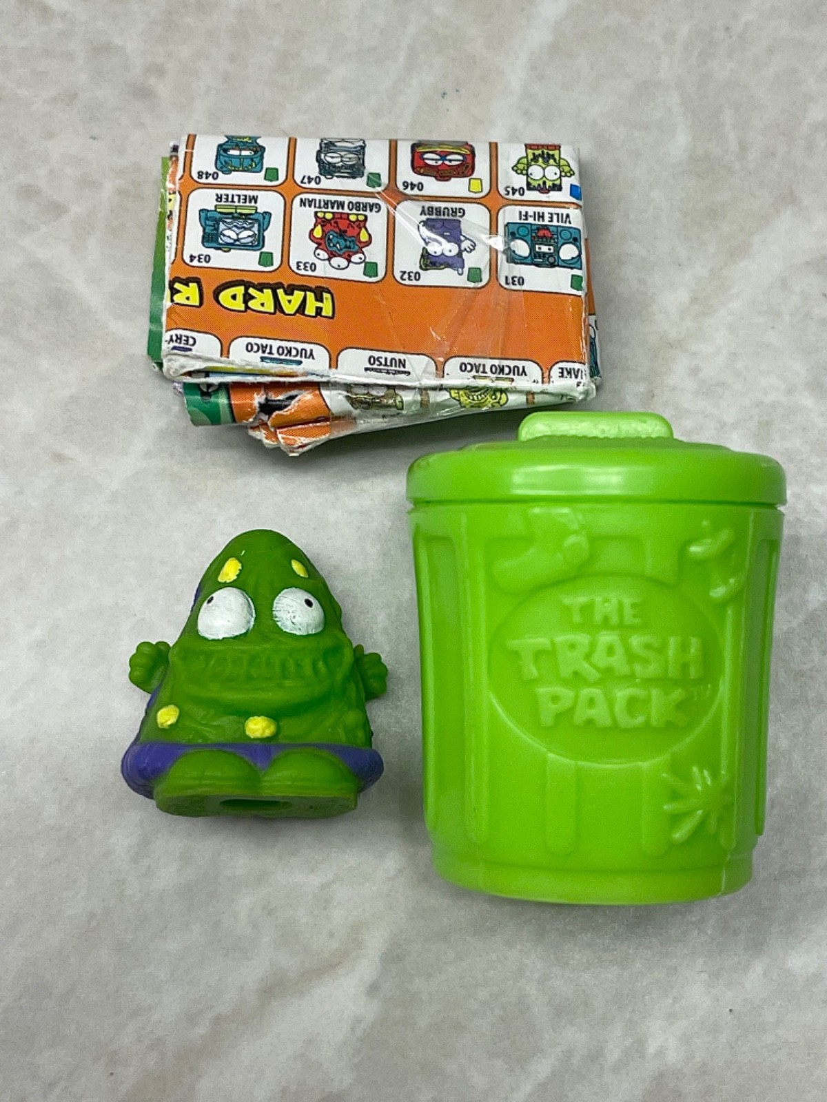 The Trash Pack Putrid Pizza Green Israel Nestle Popsicle Exclusive Mint