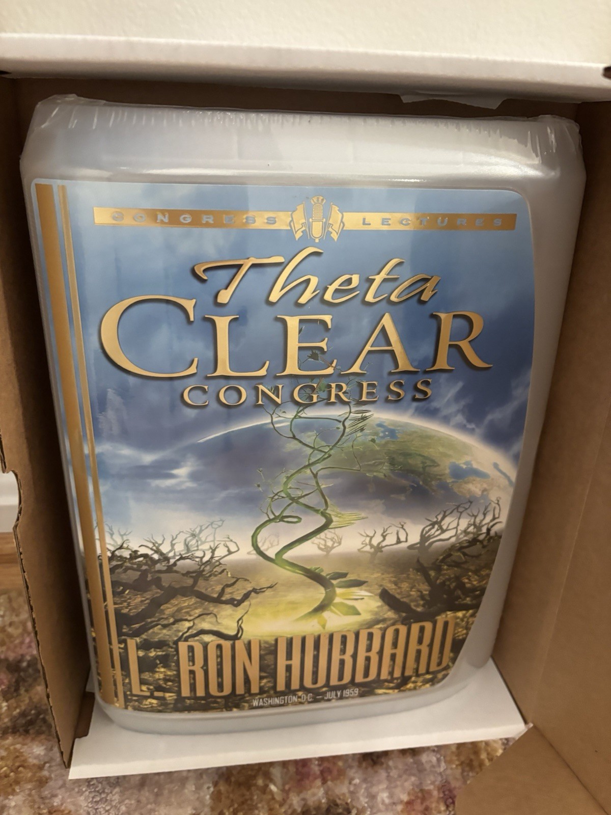 L. Ron Hubbard Theta Clear Congress Audio CD