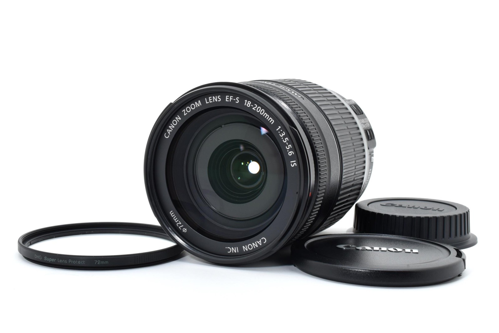 [Top MINT] Canon EF-S 18-200mm f/3.5-5.6 IS Autofocus Zoom Lens from JAPAN