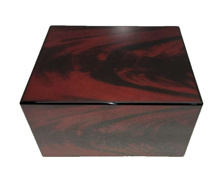 Wooden Urn Box - Urn for Human Ashes - Adult Cremation urn - Memorial Box Large