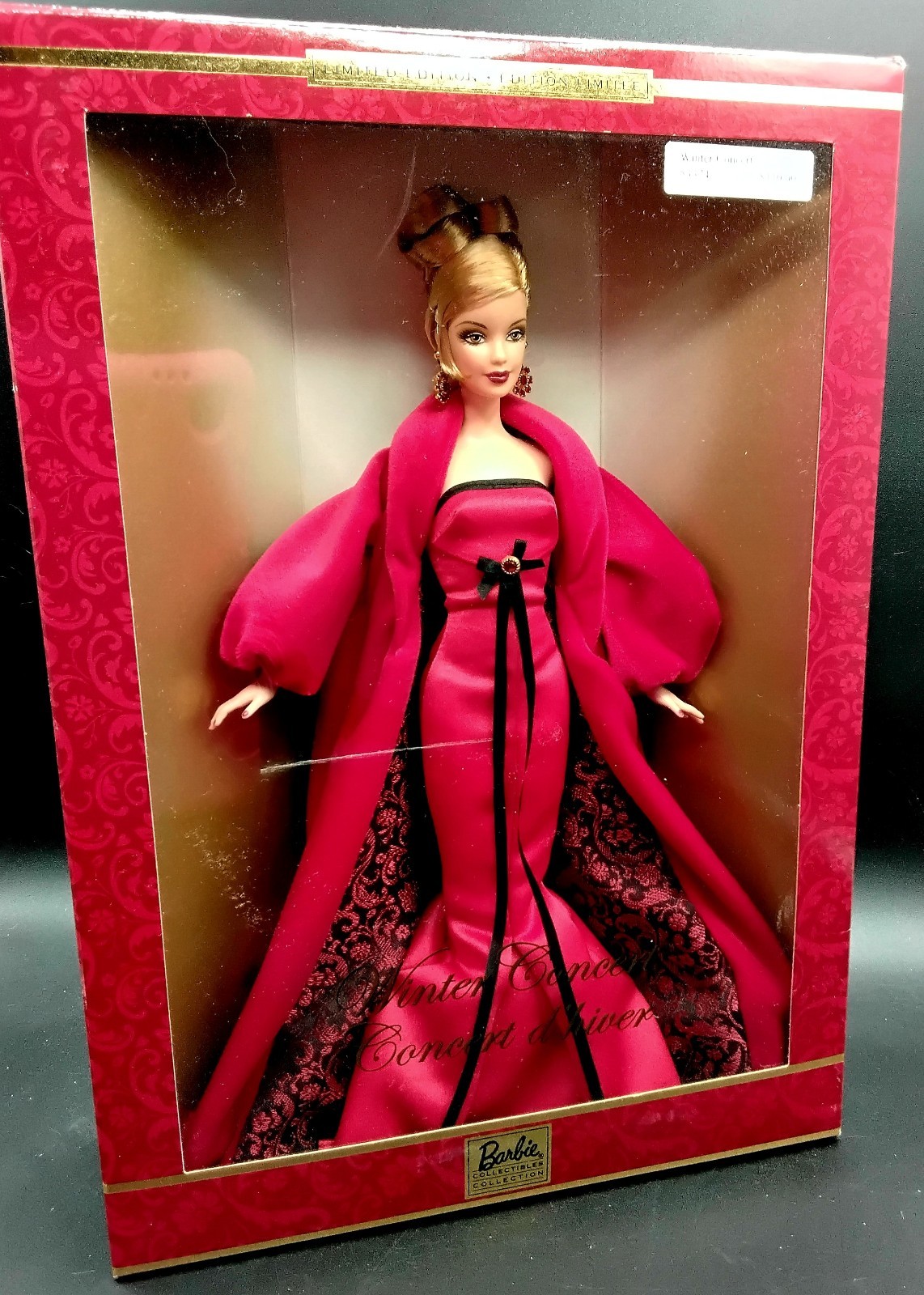 NIB 2002 Beautiful Barbie Winter Concert D'hiver Limited Edition #53374