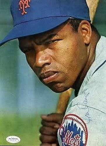 Tommy Davis Mets Vintage Signed Jsa Certed Sticker 8x10 Photo Autograph 