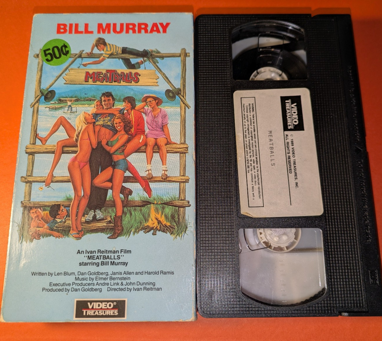 Meatballs (VHS, 1990) Bill Murray