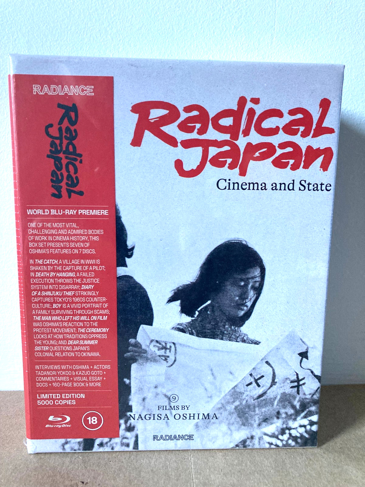 RADICAL JAPAN: 9 FILMS NAGISA OSHIMA - Limited Ed (Region-Free Blu-ray) Radiance
