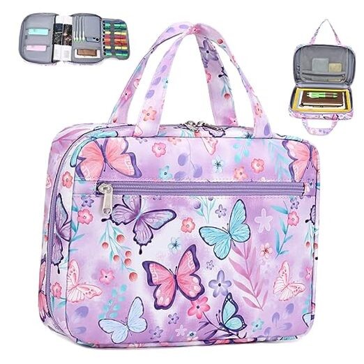  Bible Covers Bible Case Book Carrying Case Scripture Church Butterfly Purple