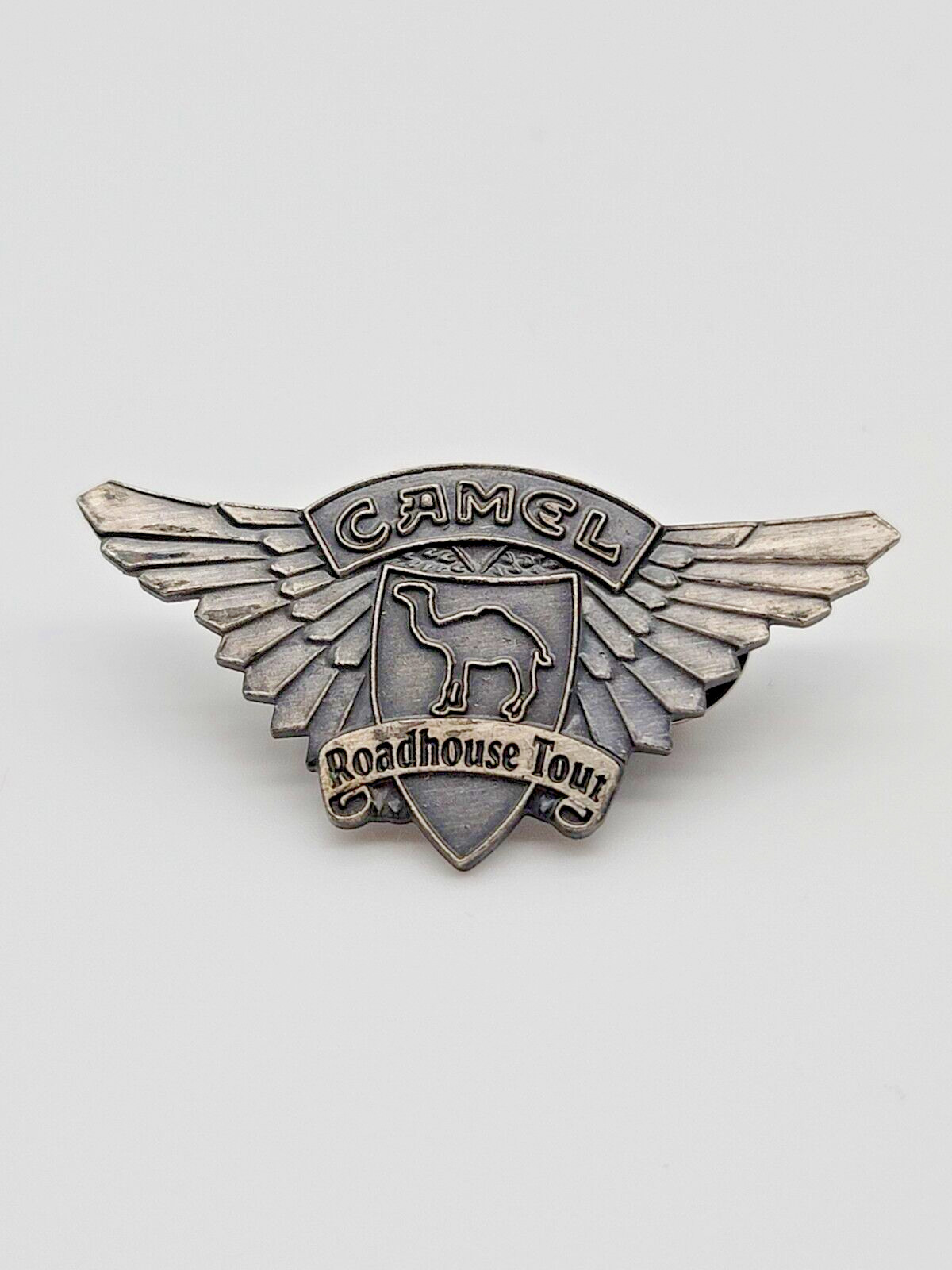 Camel Roadhouse Tour Double Hat Lapel Pin Wings