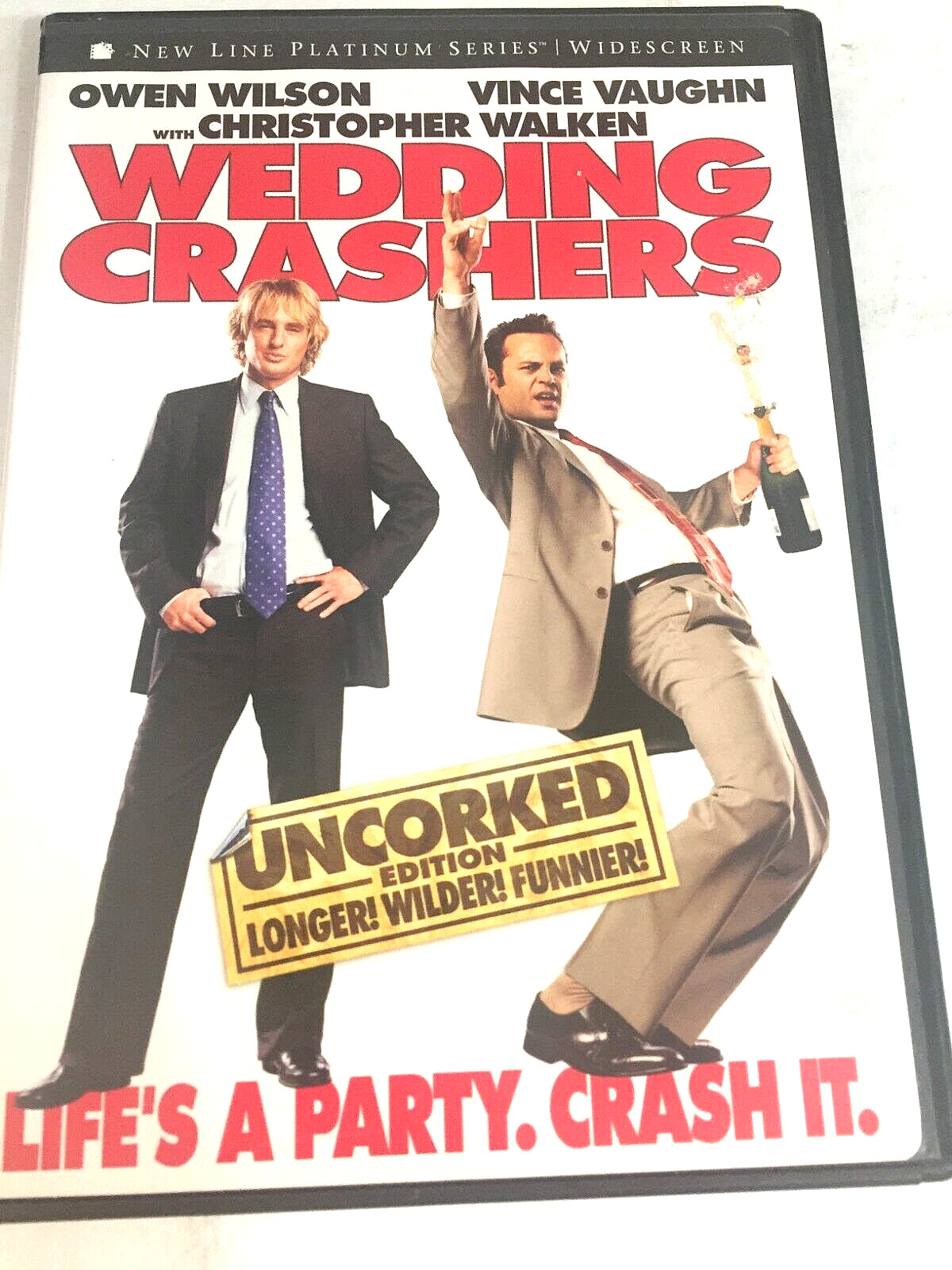 Wedding Crashers Uncorked Edition DVD Ships  Same Day With Tracking