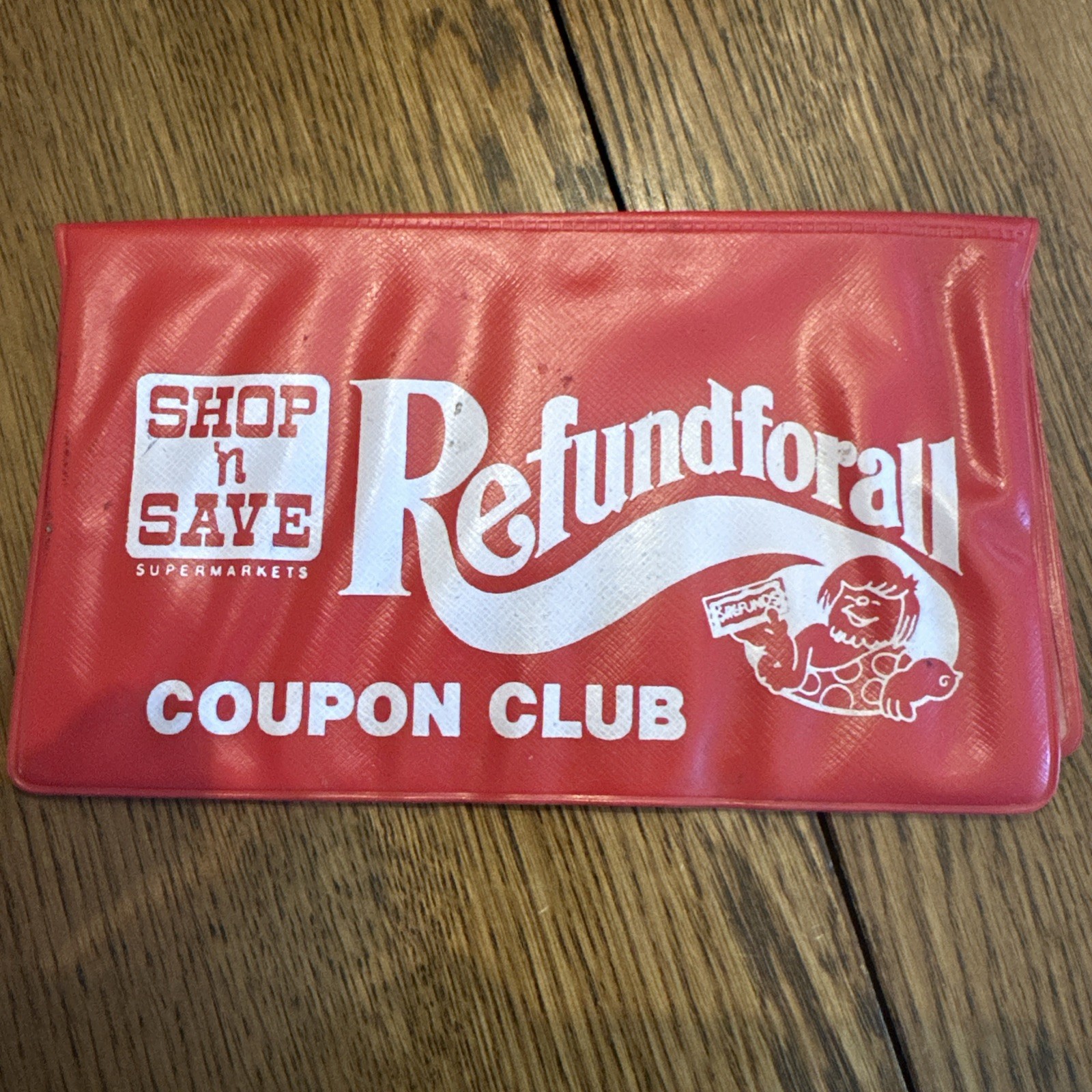 Shop And Save Coupon Club Refund-For-All Vintage Coupon Holder