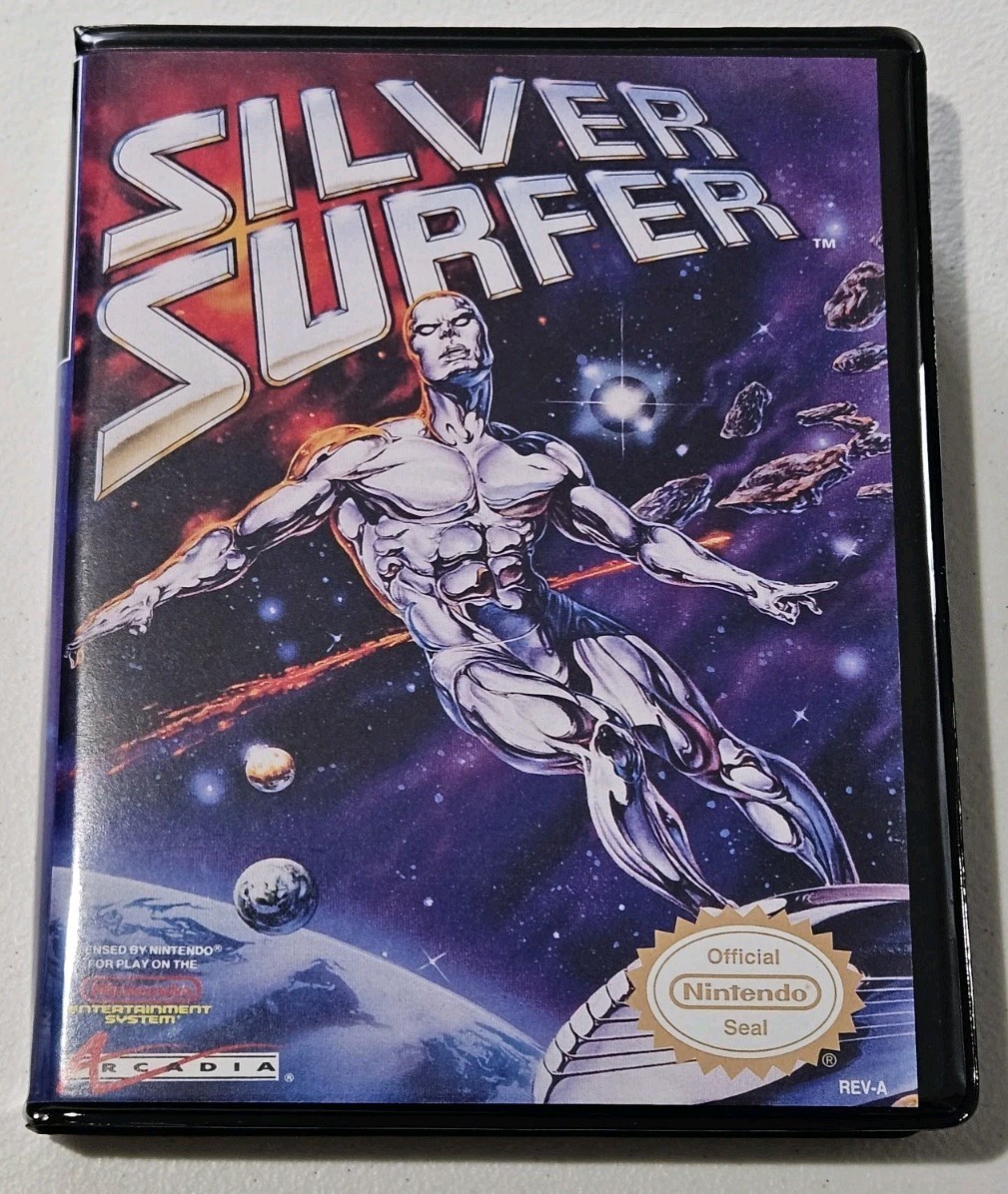Silver Surfer CASE ONLY Nintendo NES Box ANY 4+ 20% OFF A+ QUALITY