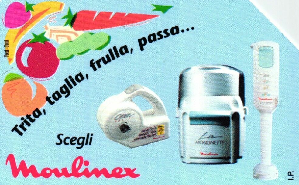 G 384 C&C 2418 Used Telephone Card Moulinex Moulinette