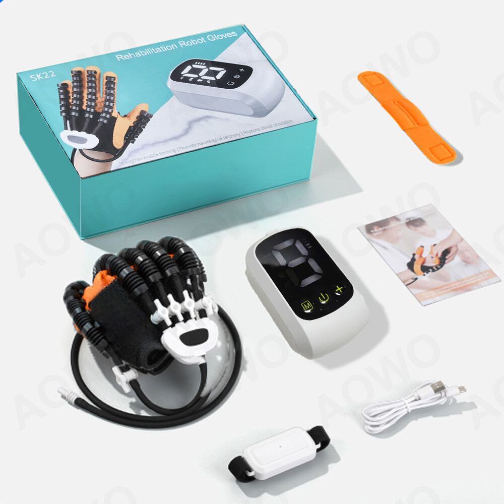 Hand Function Rehabilitation Robot Gloves for Finger Hemiplegia Recovery Trainer