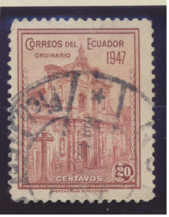 Ecuador Stamp Scott #478, Used