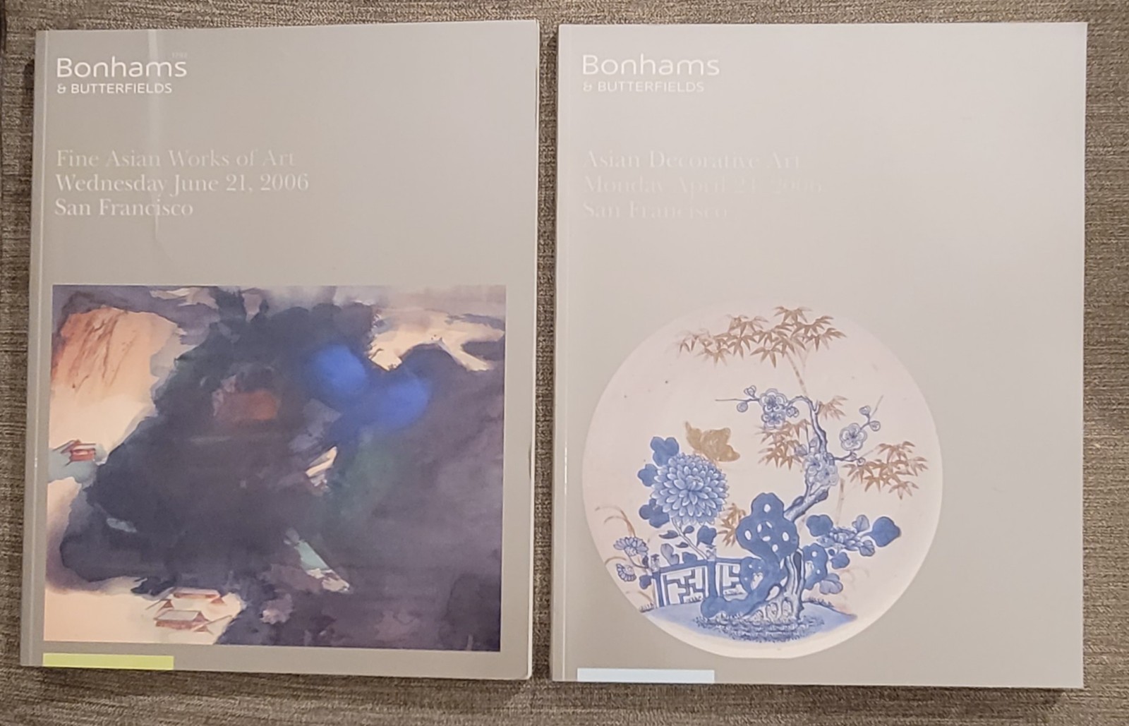 Bonhams & Butterfields Asian Art Auction Catalogs Illustrated San Francisco 2006