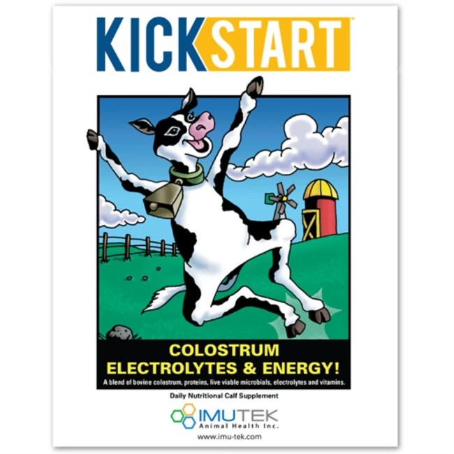 Imutek Kickstart Calf Supplement Colostrum Electrolytes Energy