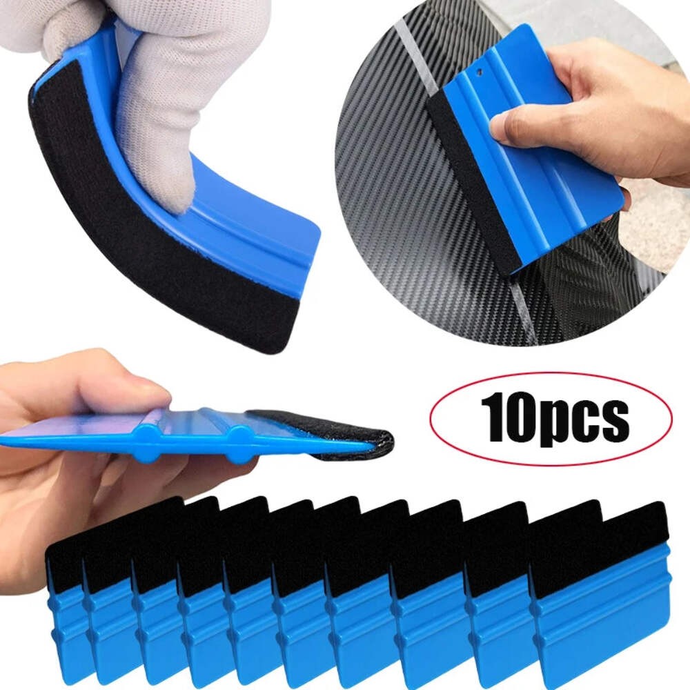 Car Vinyl Wrap Film Squeegee Scraper with Suede Felt Edge for Auto Window Tint