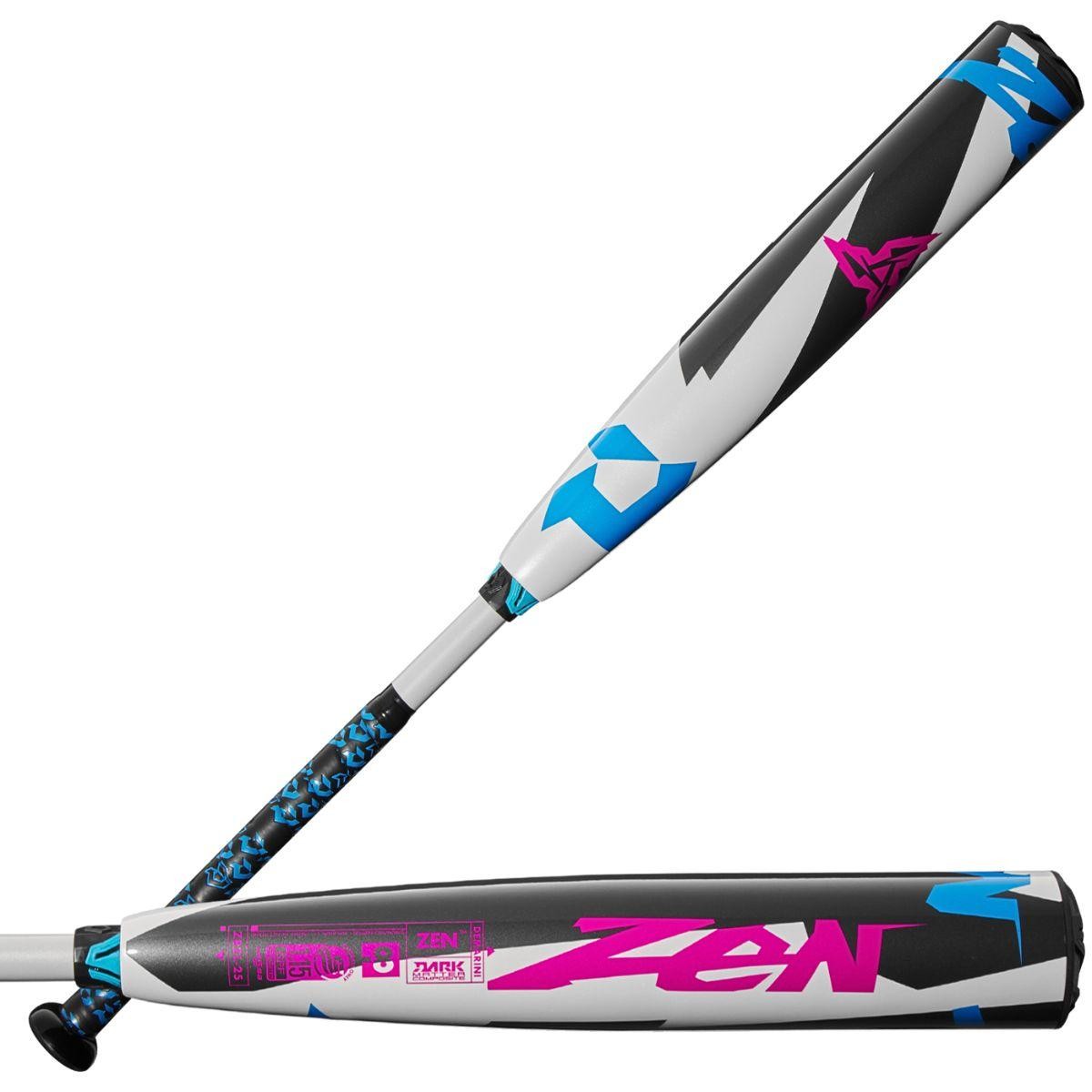 DeMarini Zen USSSA Drop 8 Baseball Bat: WBD2533010 (30 In. 22 Oz.)