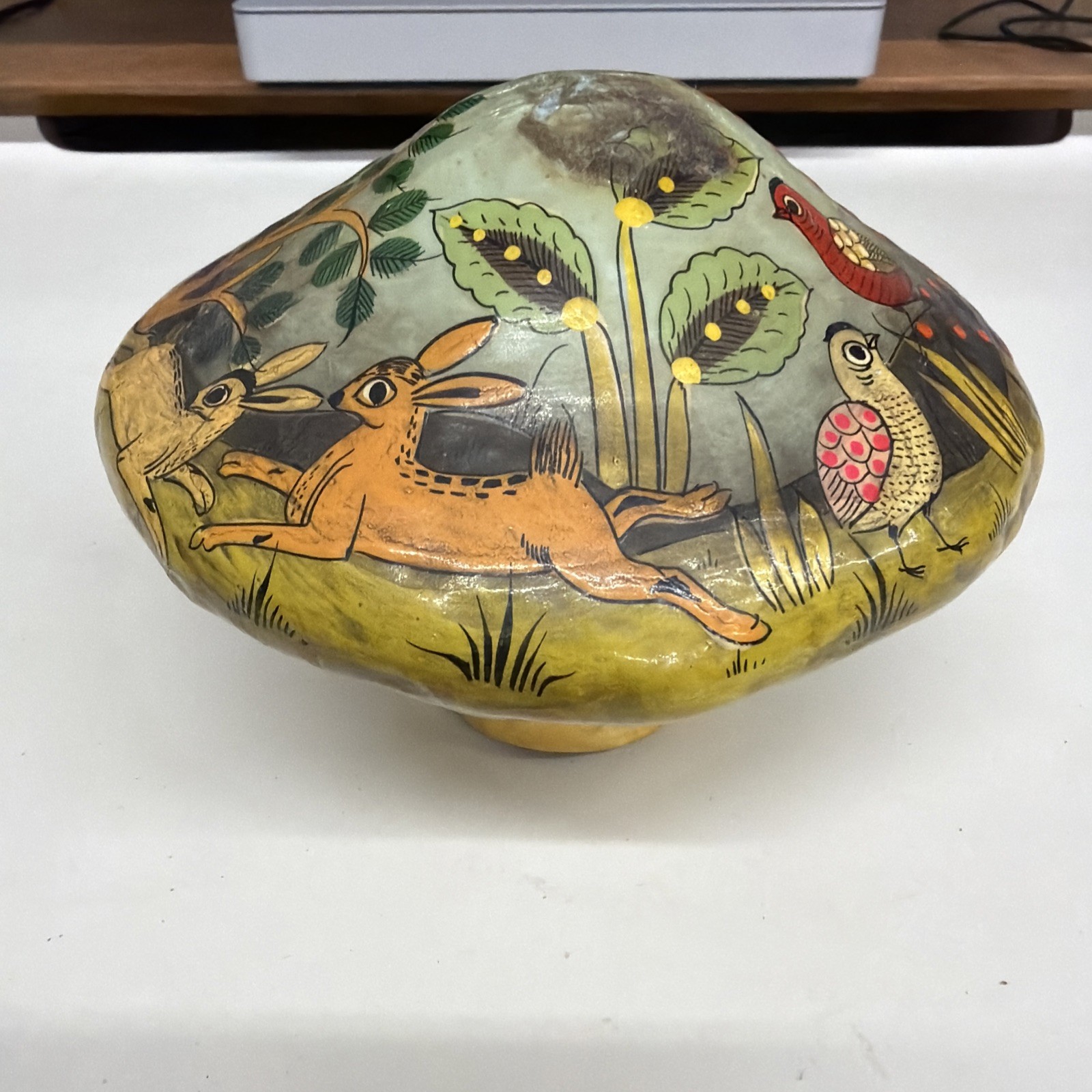 Sergio Bustamente Paper Mache Mushroom Art 