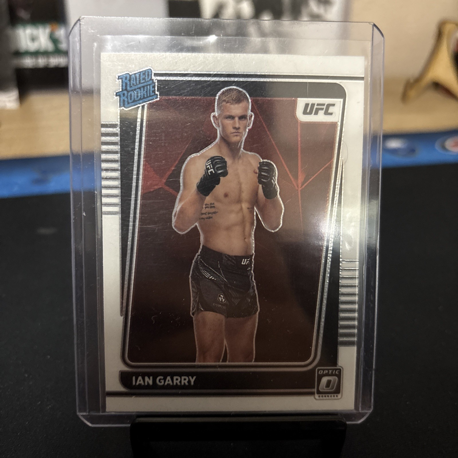 2022 UFC Donruss Optic Ian Garry Rookie Card Base RC