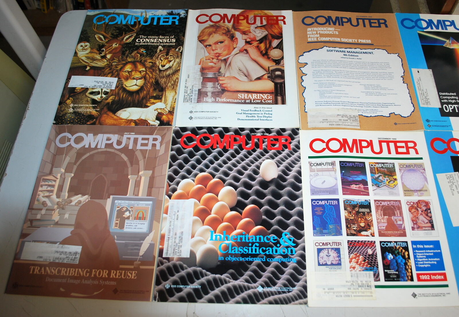 Rare IEEE Computer Magazine 12 Issues 1992-1993  Ships Worldwide 