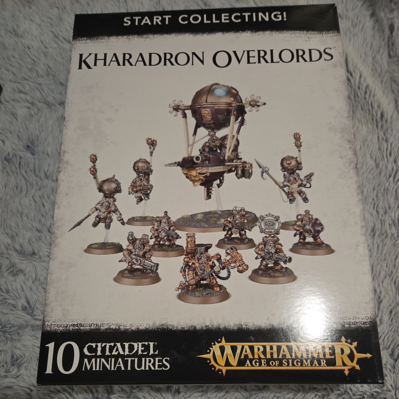 W3 OPENED 10 mini Warhammer Age Of Sigmar Kharadron Overlords Start Collecting
