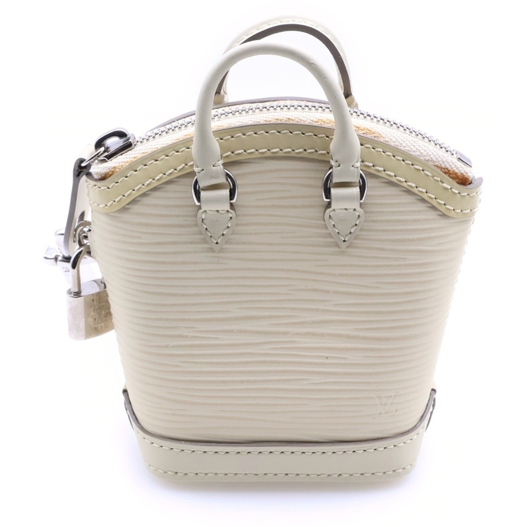 Louis Vuitton Epi Bag Charm Mini Lock it White Leather Used 654d129e22e477bb0fcf