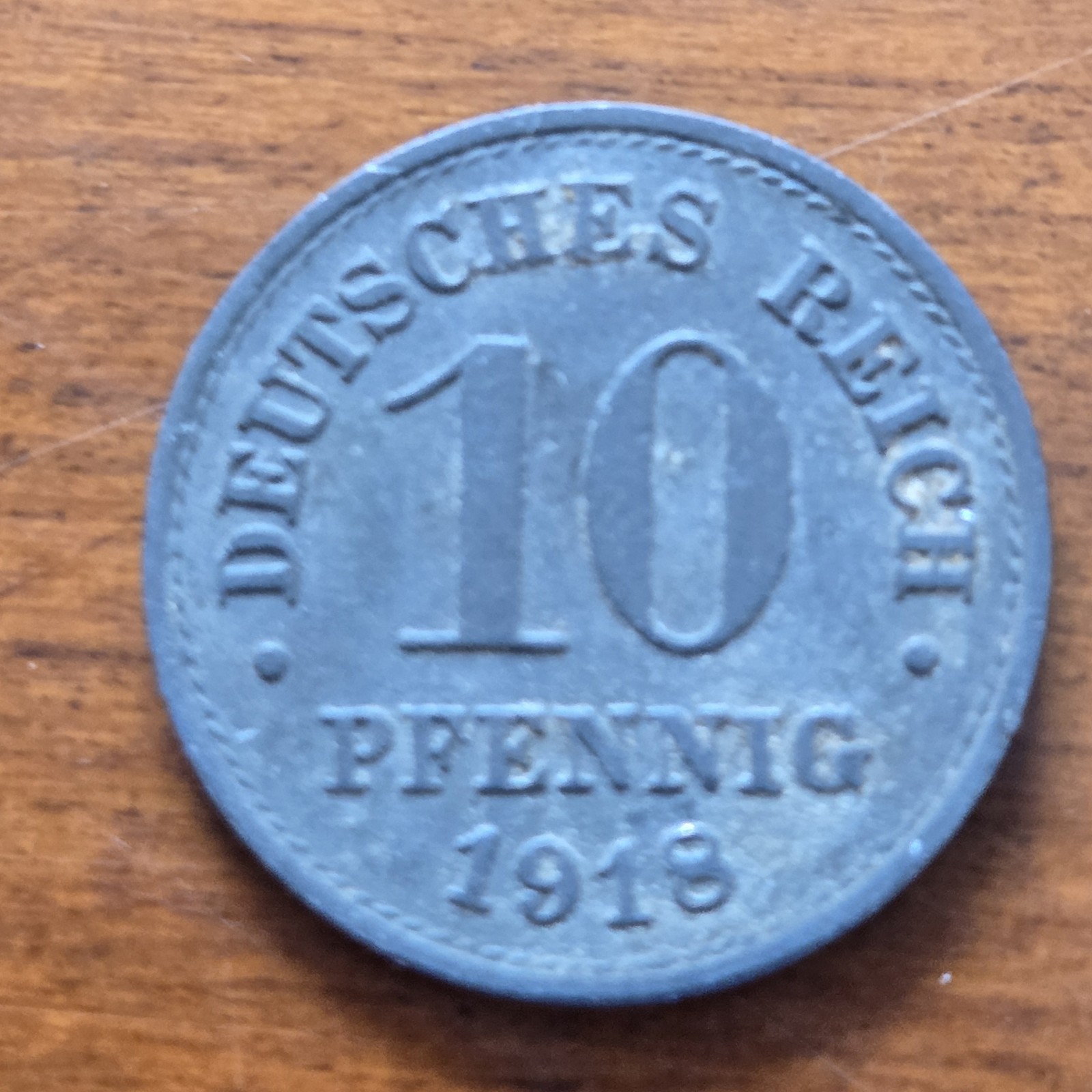 1918  GERMANY 10 PFENNIG       ****FREE COMBINED SHIPPING*****