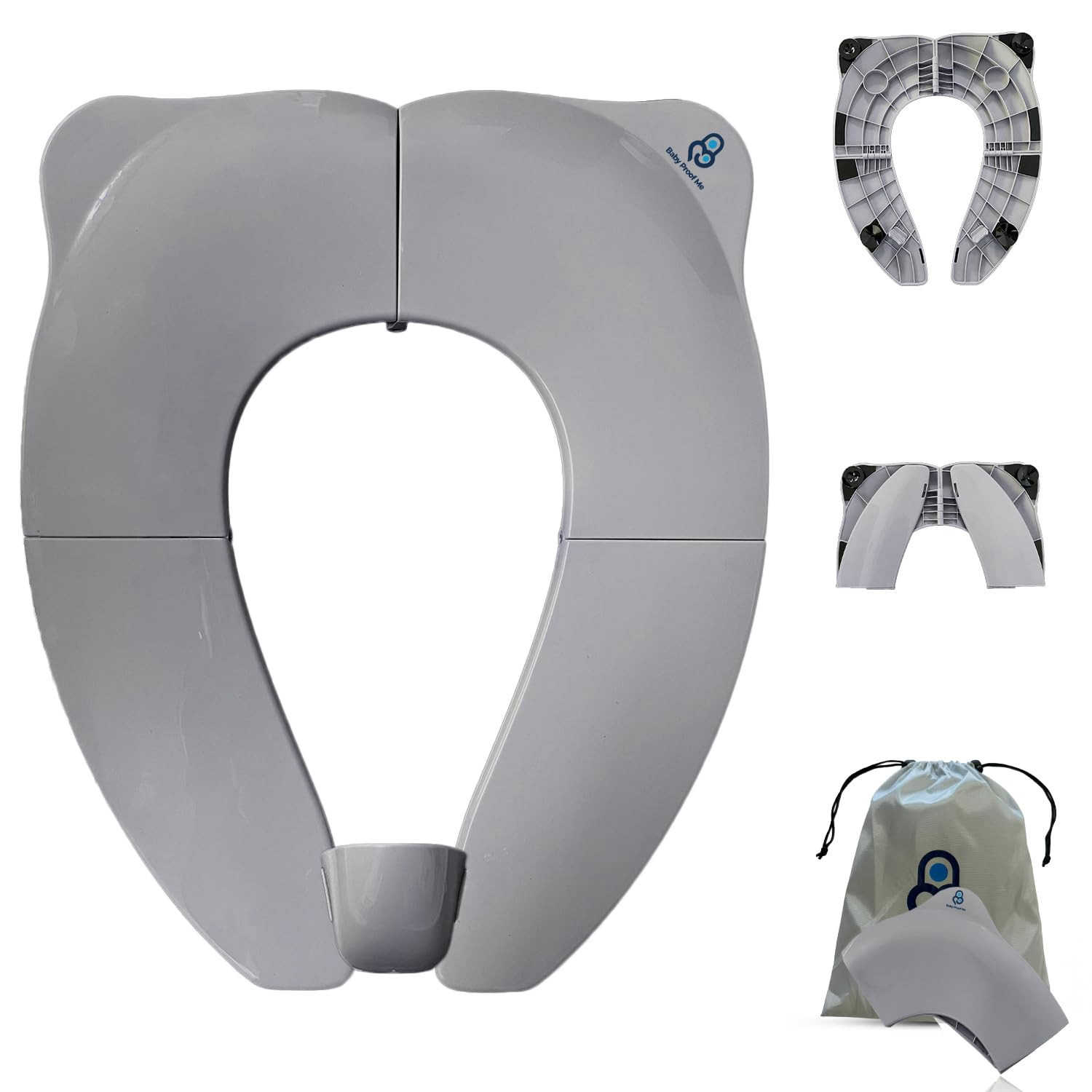 Baby Proof Me Potty Training Seat Travel – Foldable Potty Training Seat Cover...