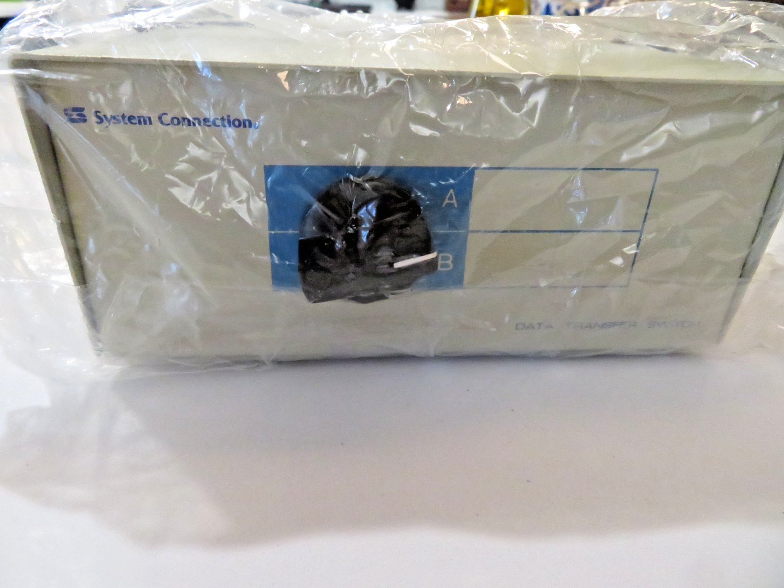 Vintage Computer System Connection 2 Port A/B Manual Data Transfer Switch