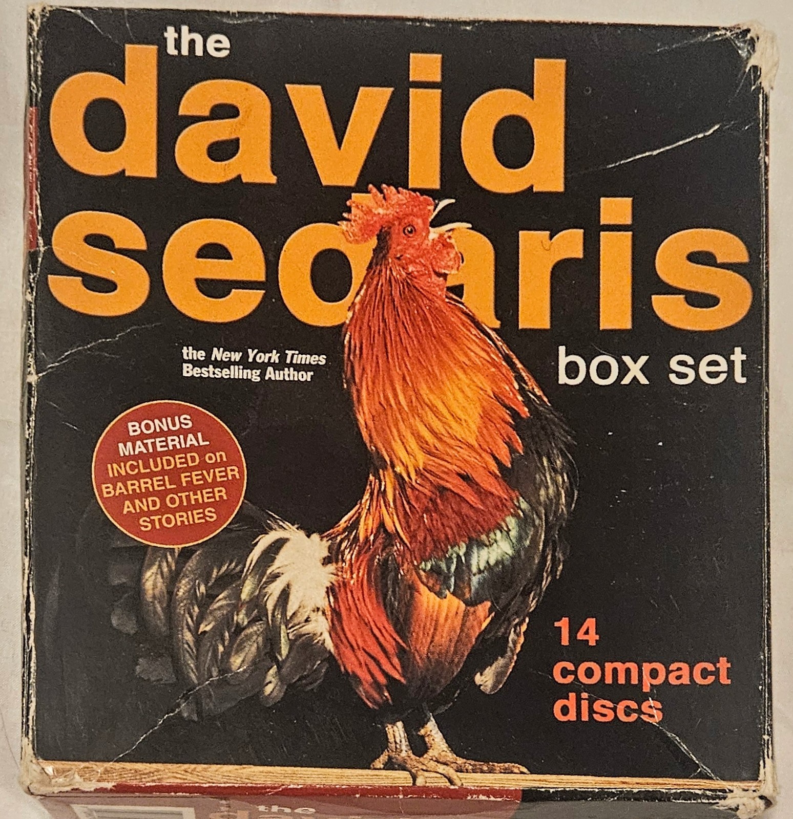 David Sedaris - 14 CD Boxed Set by David Sedaris (2001, Compact Disc)