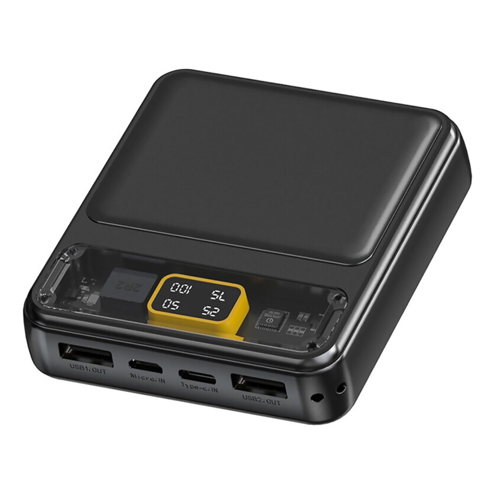 Dual USB 18650 Battery Power Bank Shell Storage Organize Charger Power Display