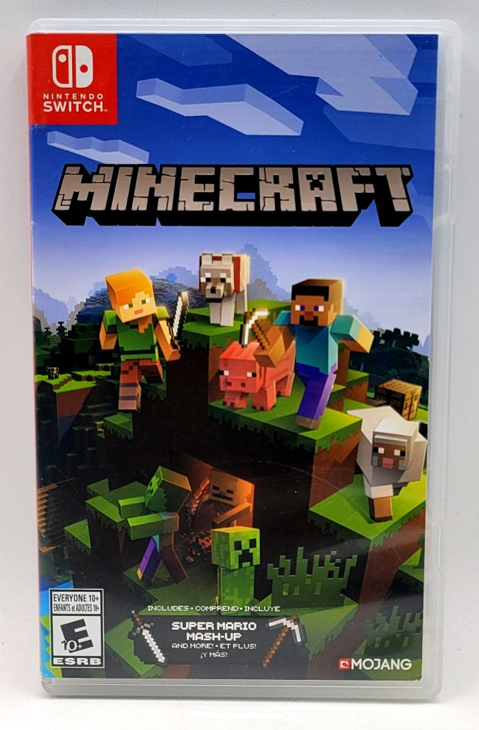 Minecraft Nintendo Switch Case Only *No Game Cartridge*